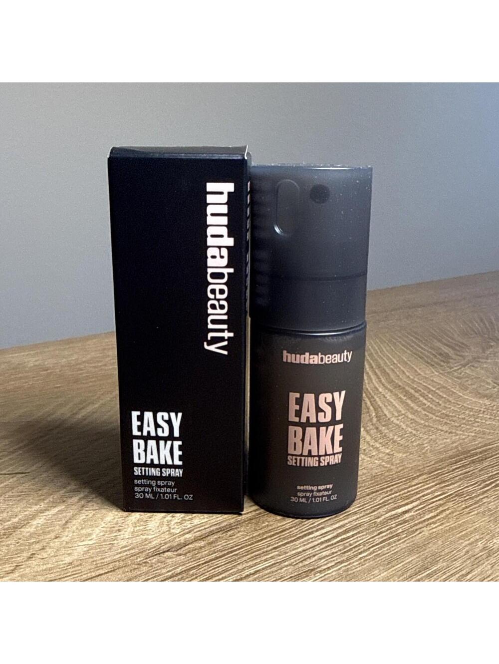 Huda Beauty Easy Bake Setting Spray Clear Makeup 30ml 1.01 fl oz Long Lasting